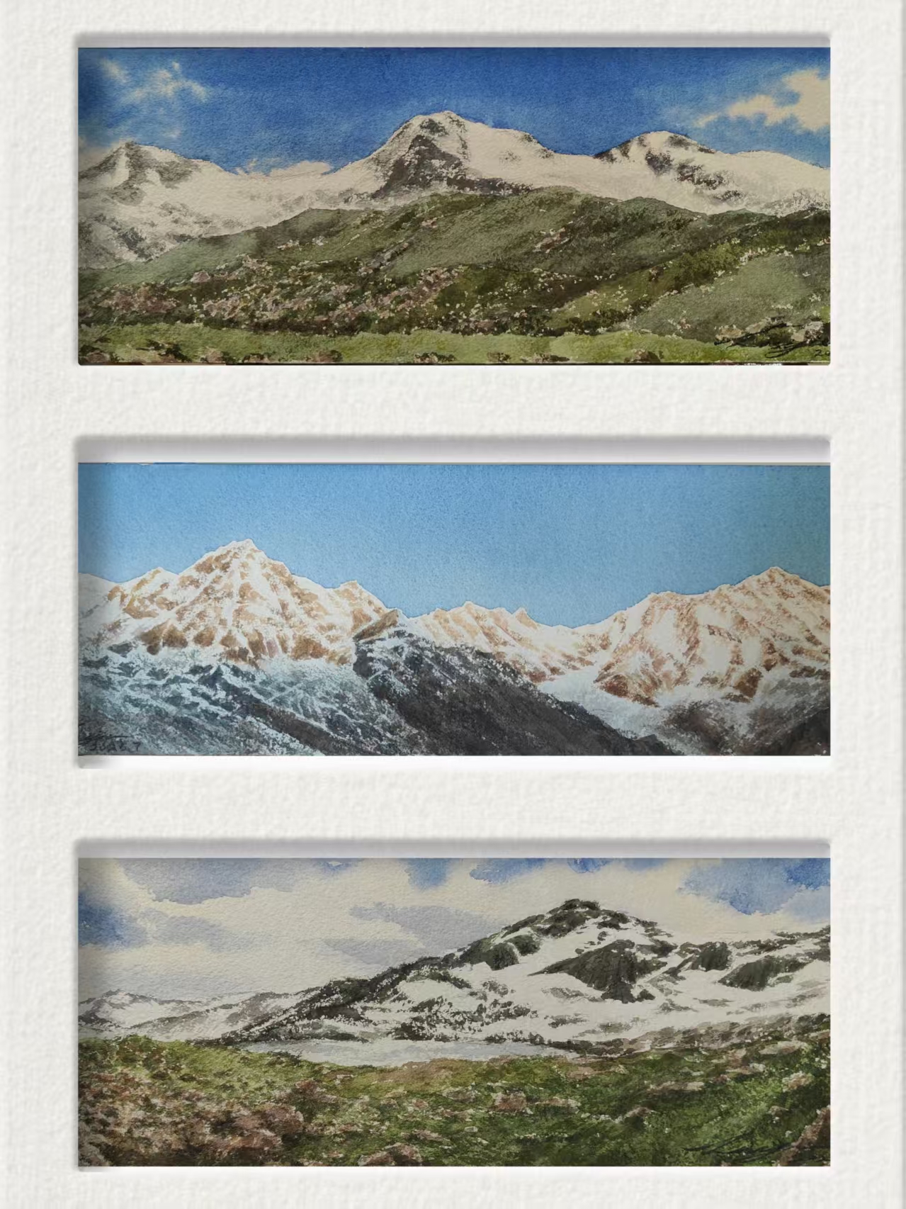 《援藏系列之日照金山》