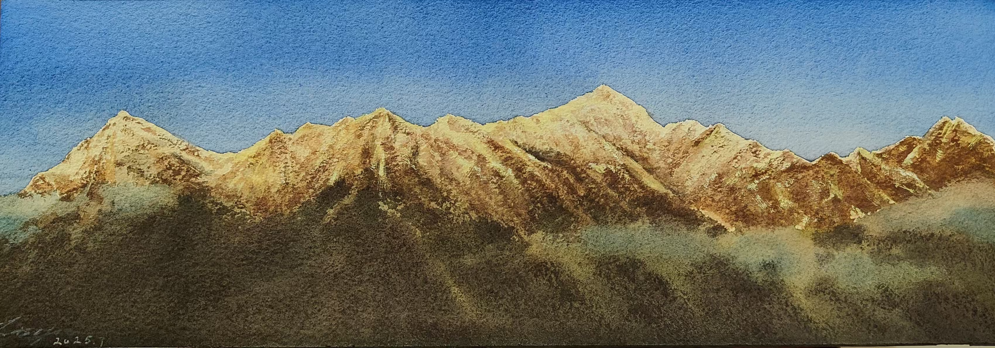 《援藏系列之日照金山》
