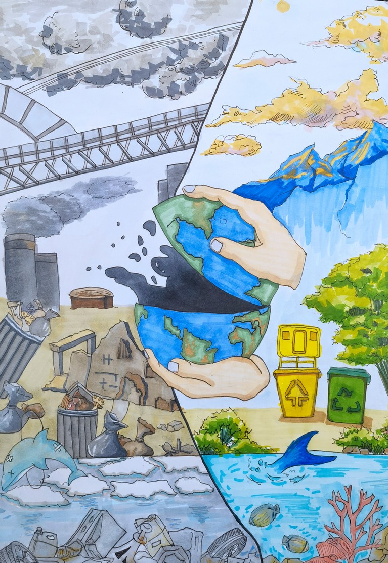 闭合地球污染