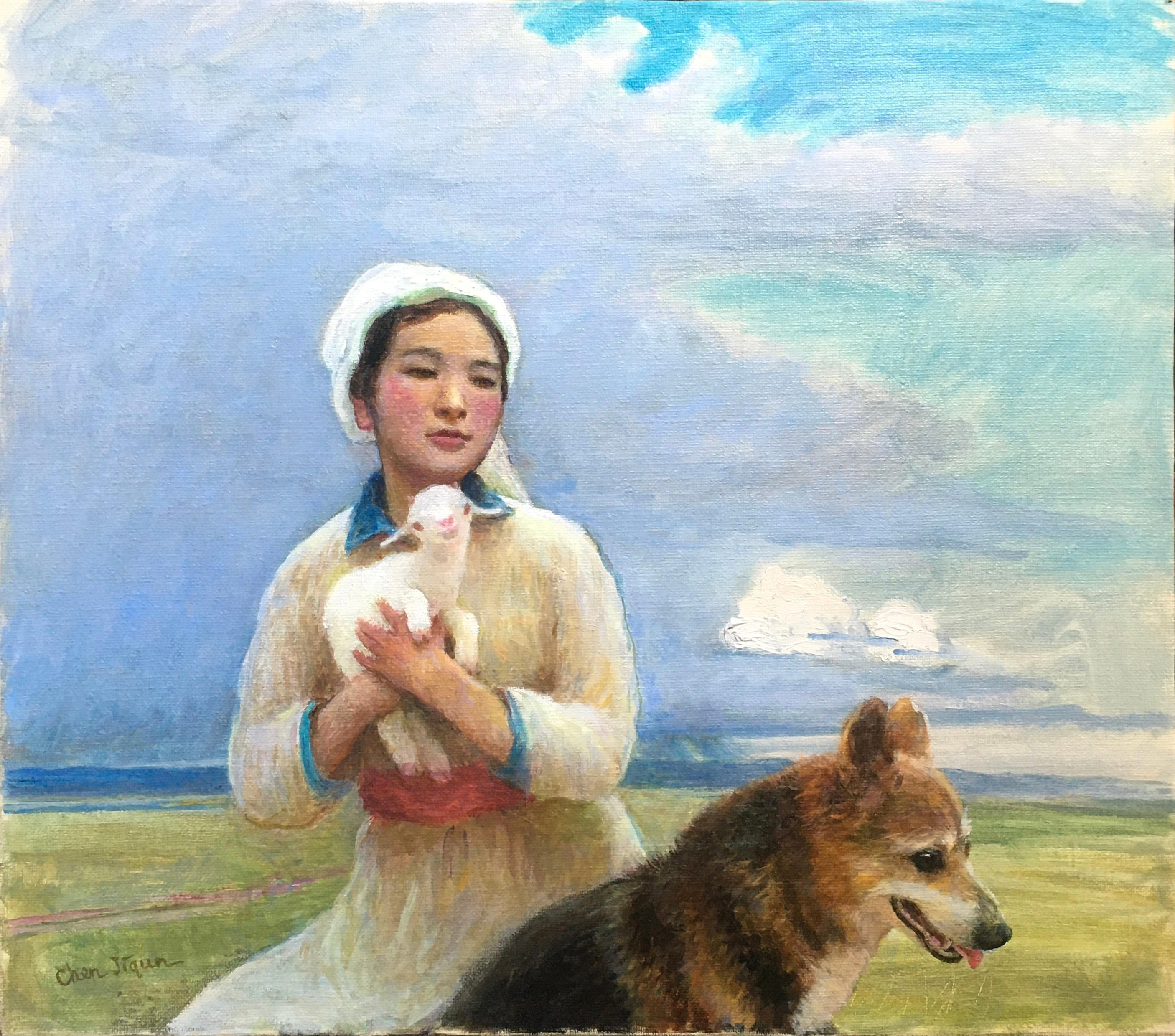乌珠穆沁的肖像