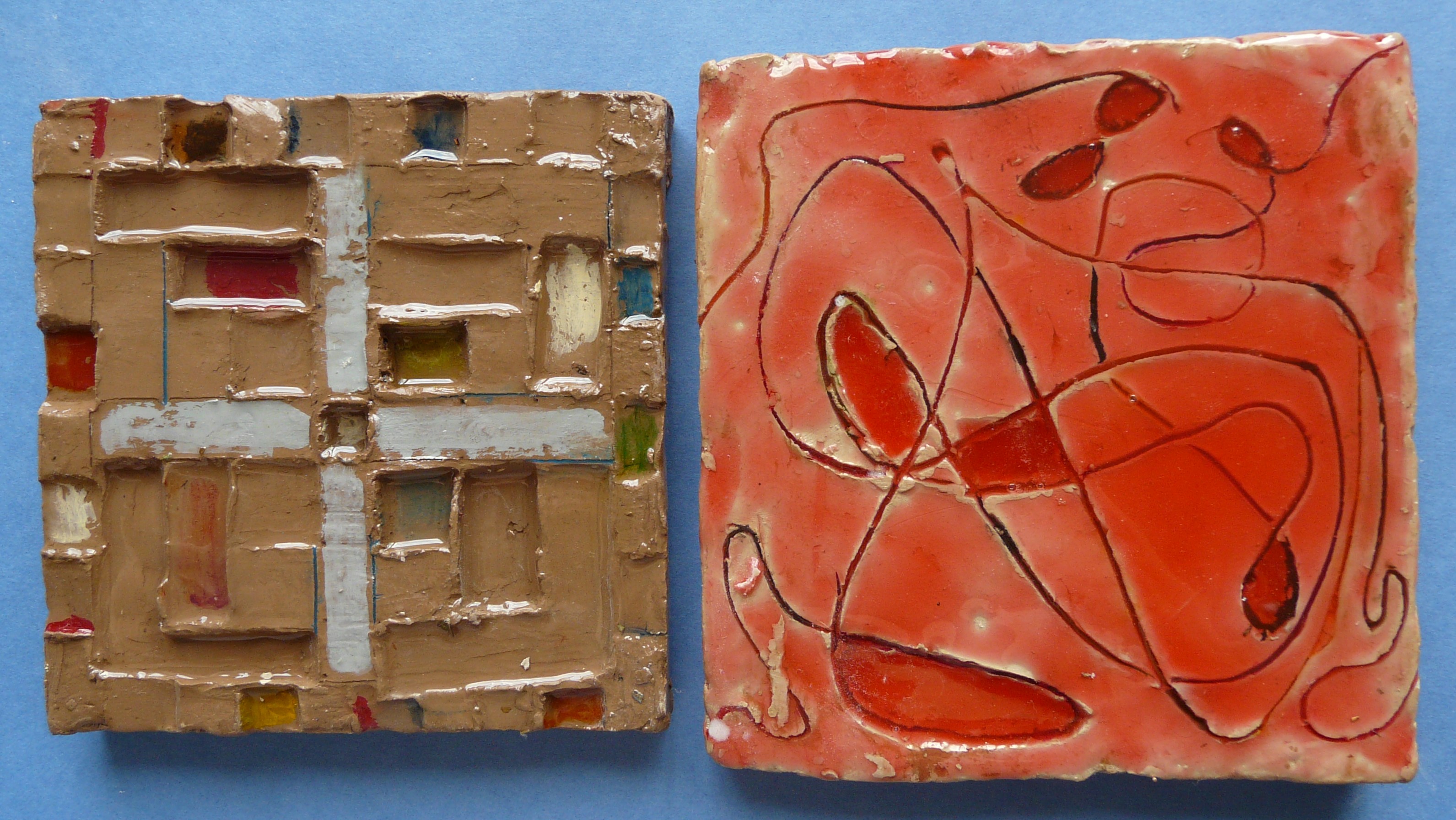 Abstract diptych 1.   