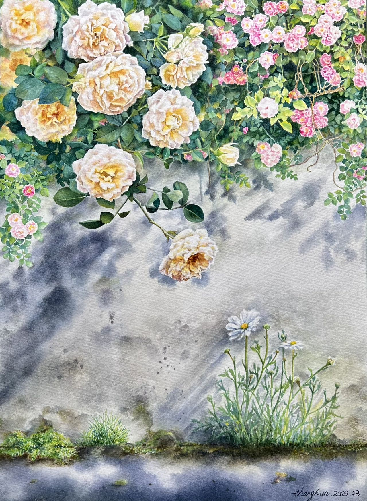 《迷失的季节·遇见》-35×25.6cm-静物-2023