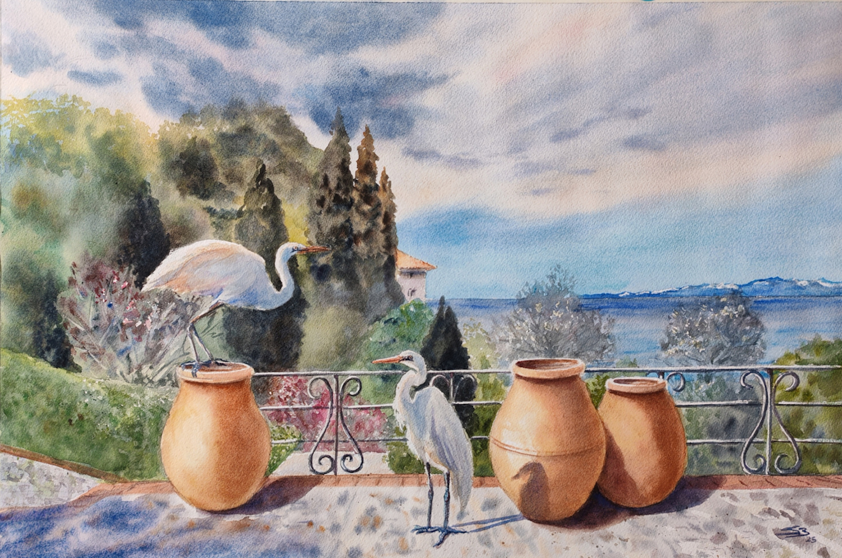 La terrazza sul mare