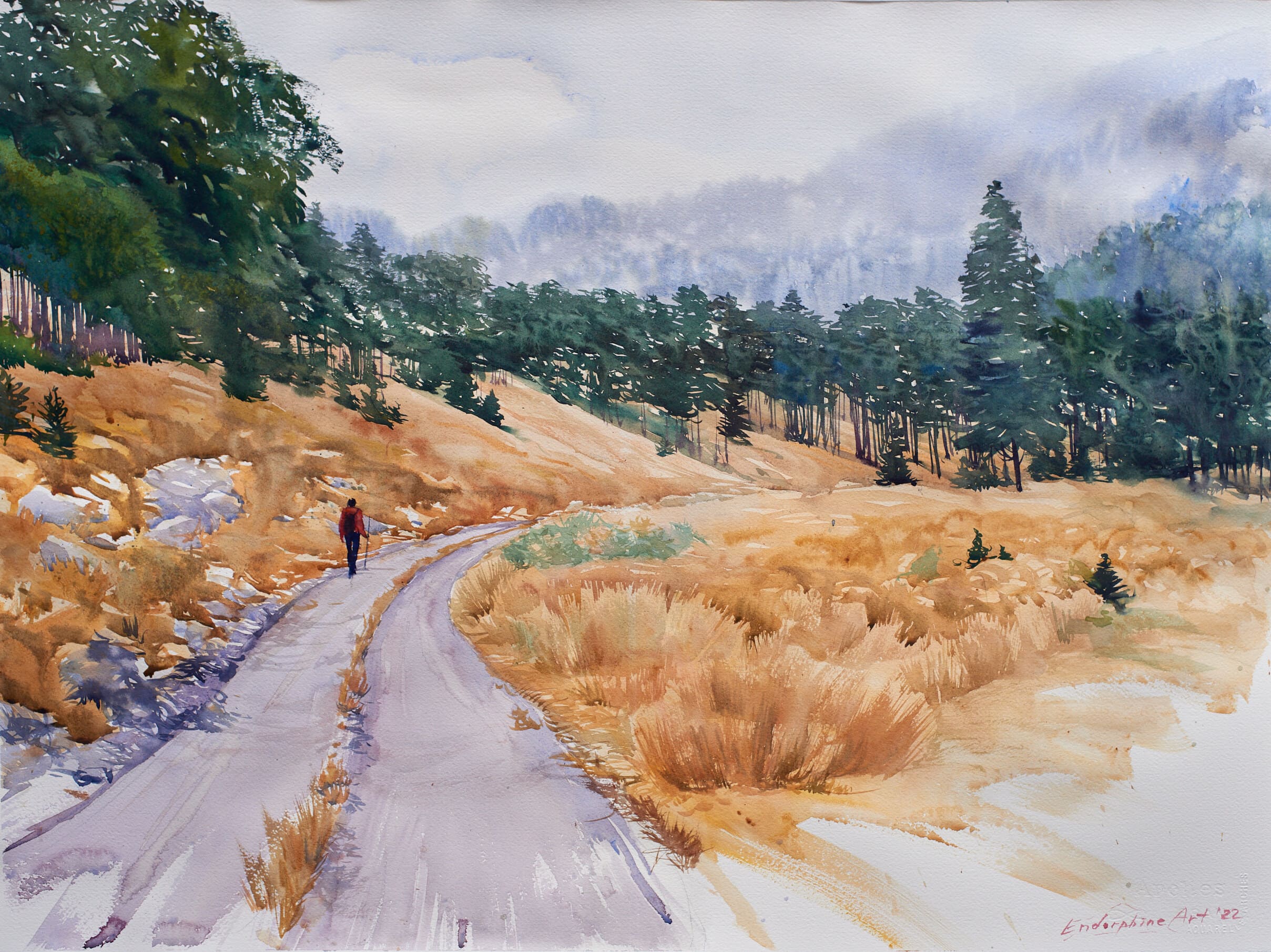 On the way to Ajusco  