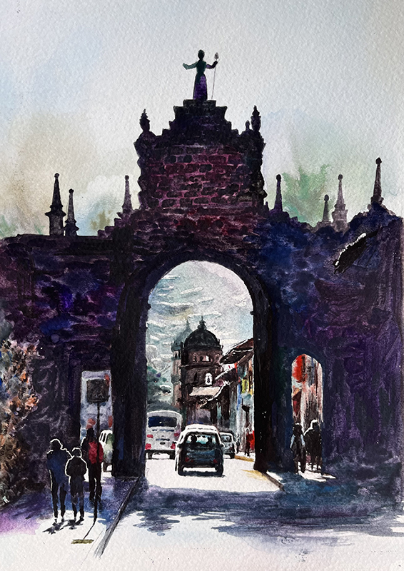 Morning Walk in Cusco