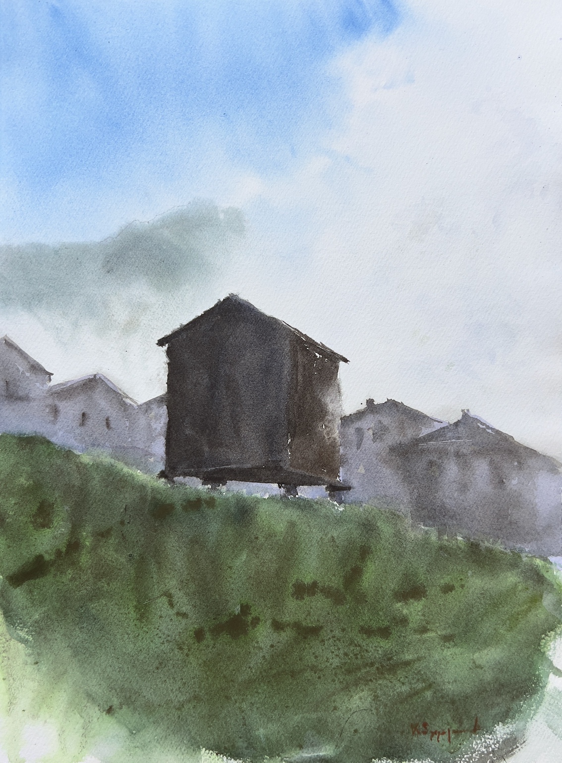 Morning in Gspon