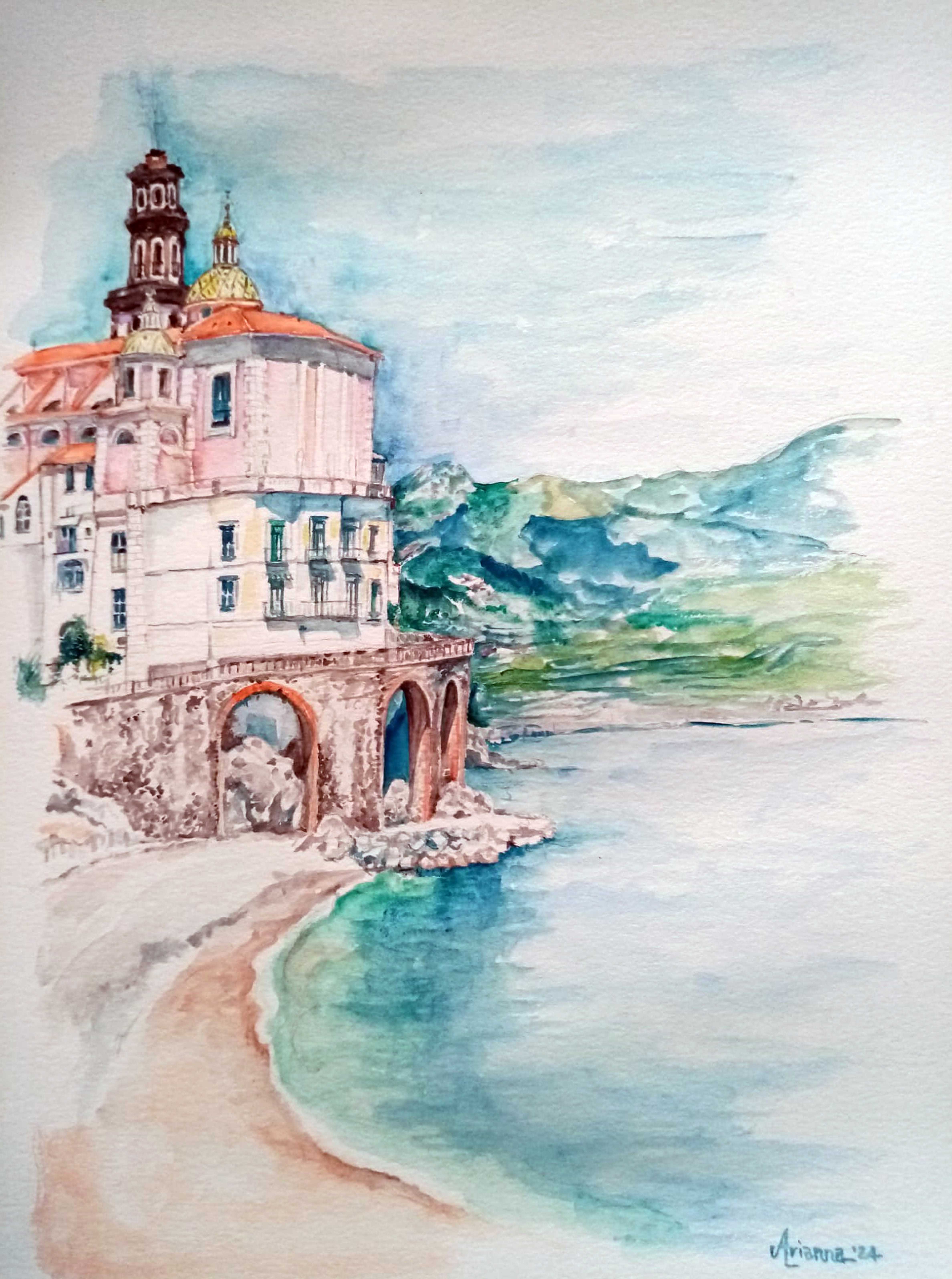 Scorcio di Atrani (Costiera Amalfitana SA)