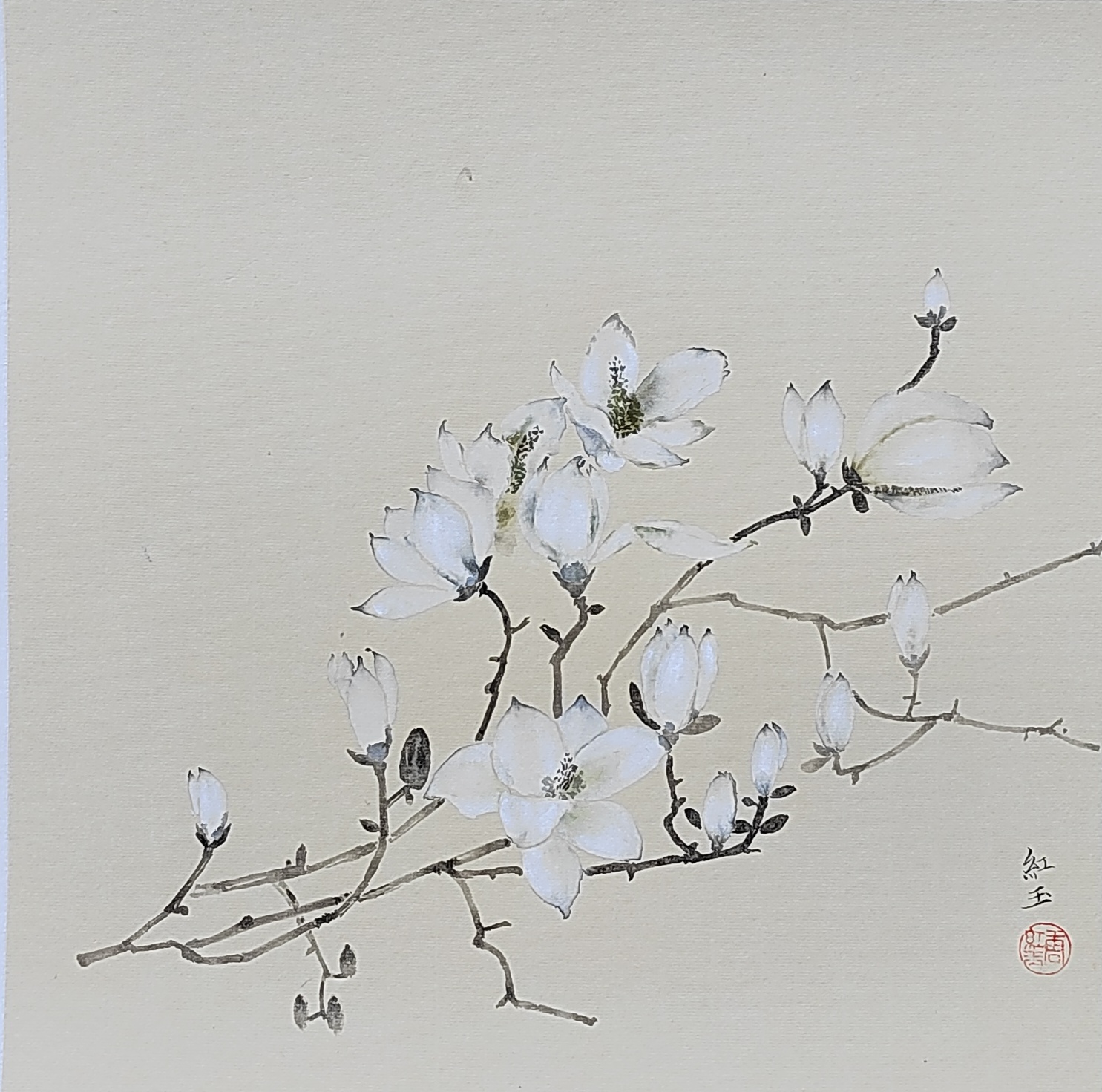 《素兰生香》