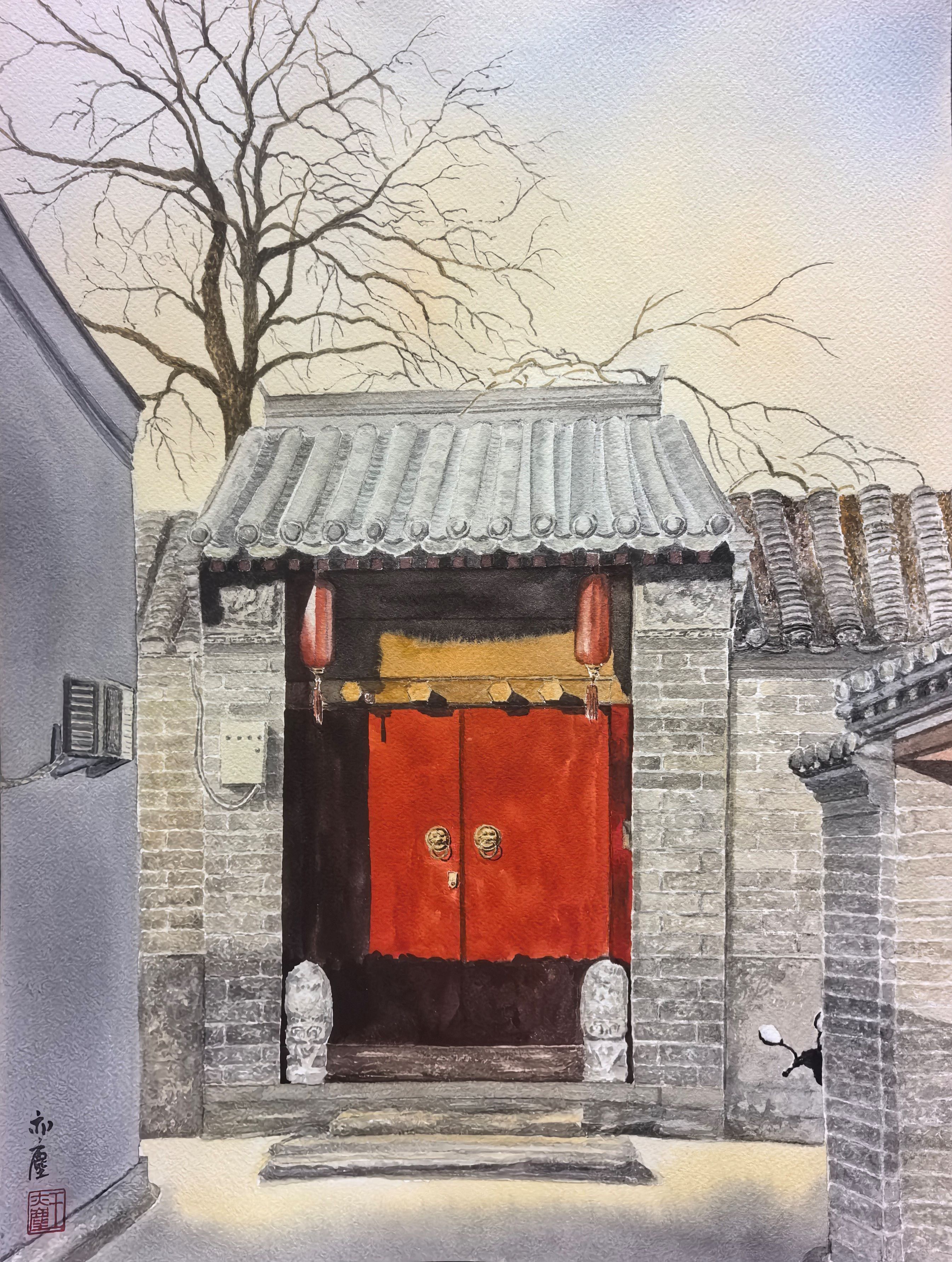《胡同金秋》