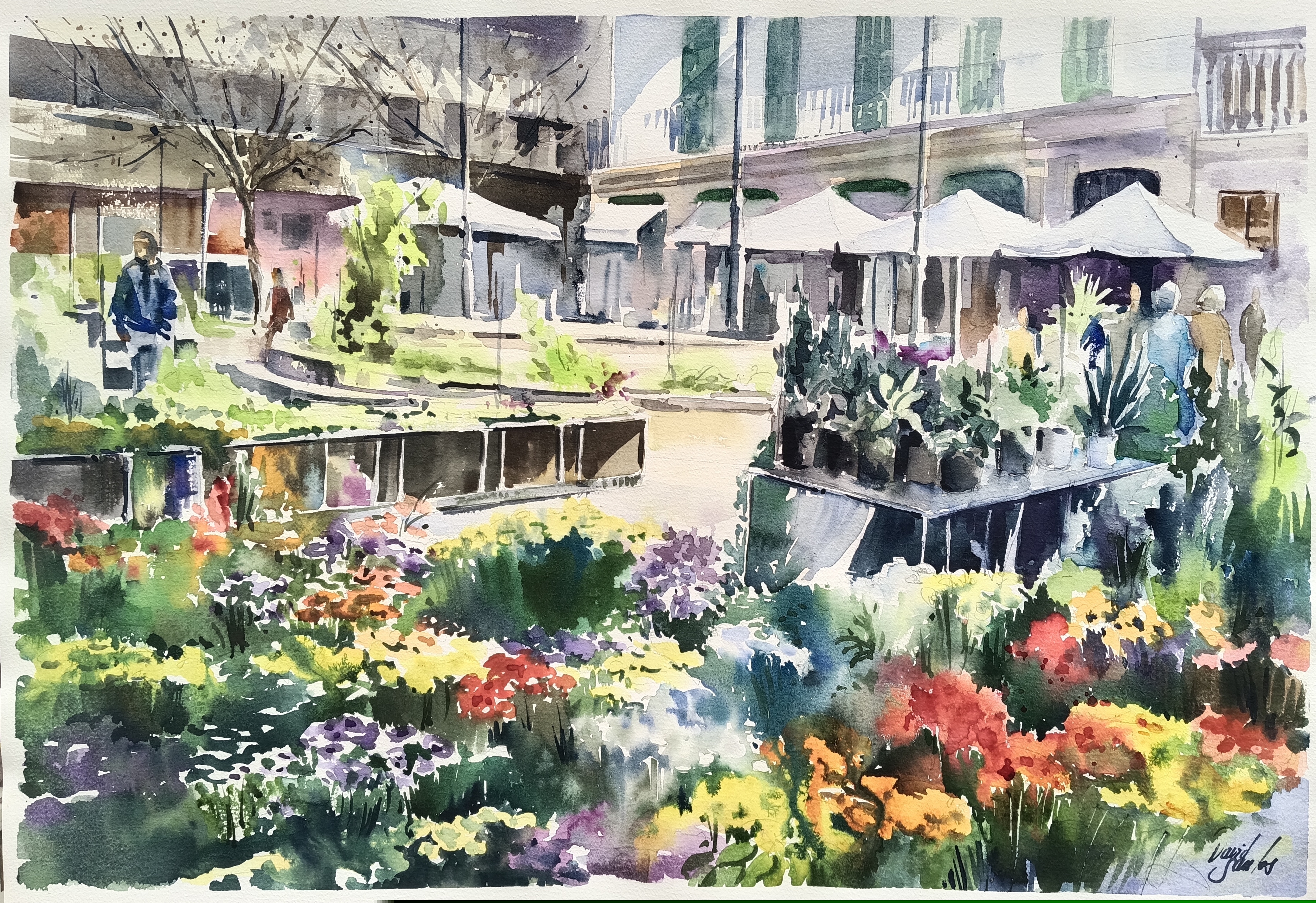 MERCADO DE FLORES DE INCA (MALLORCA)