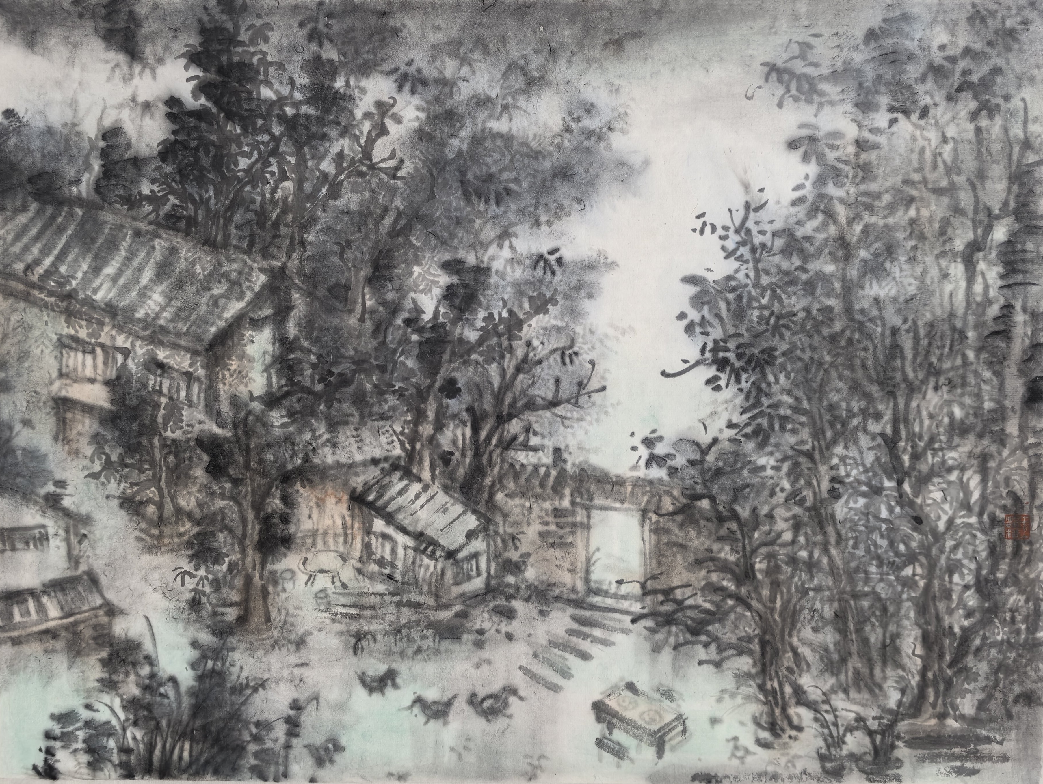 墙里墙外