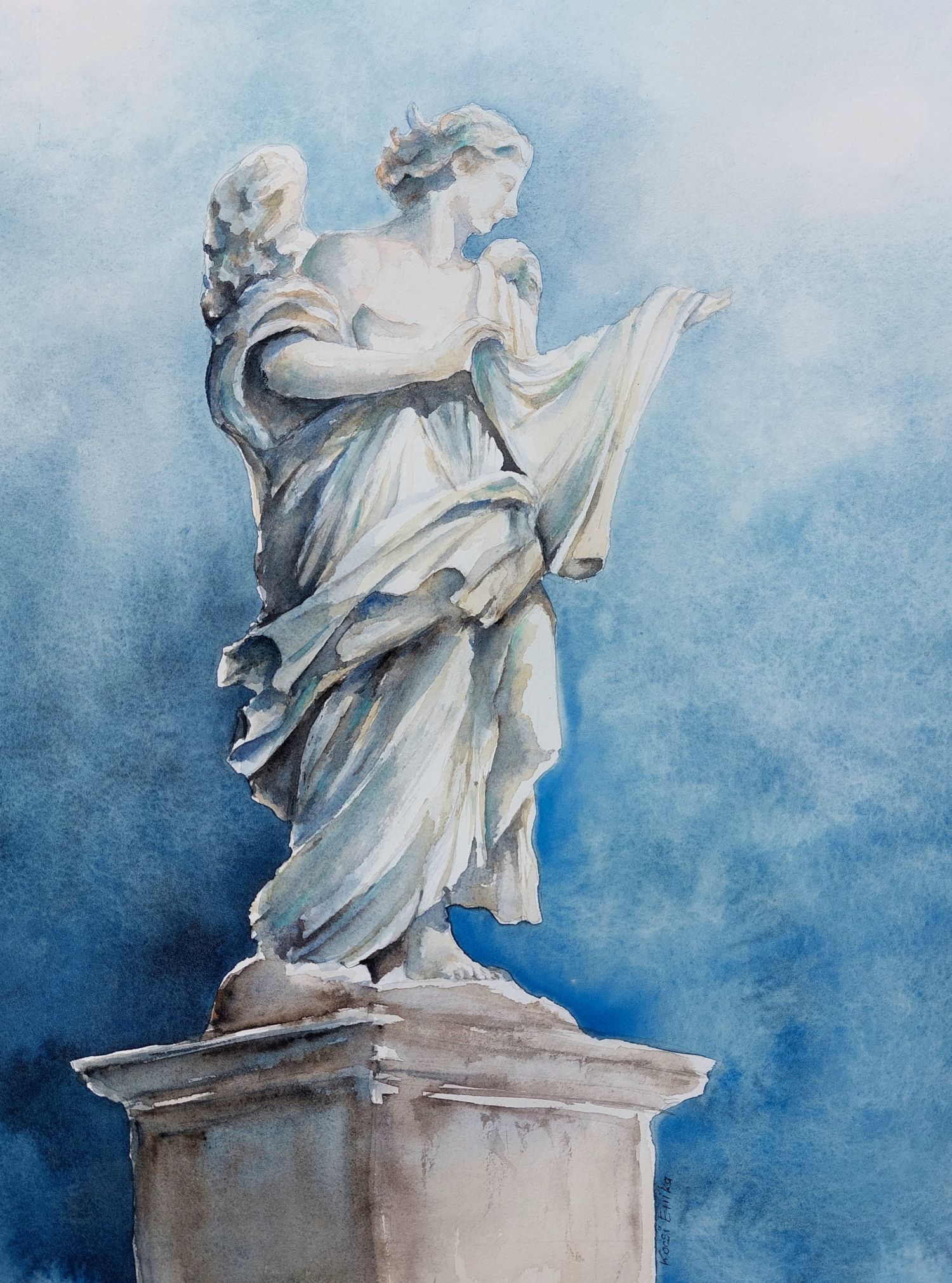 An Angel in the Castle of the Angel