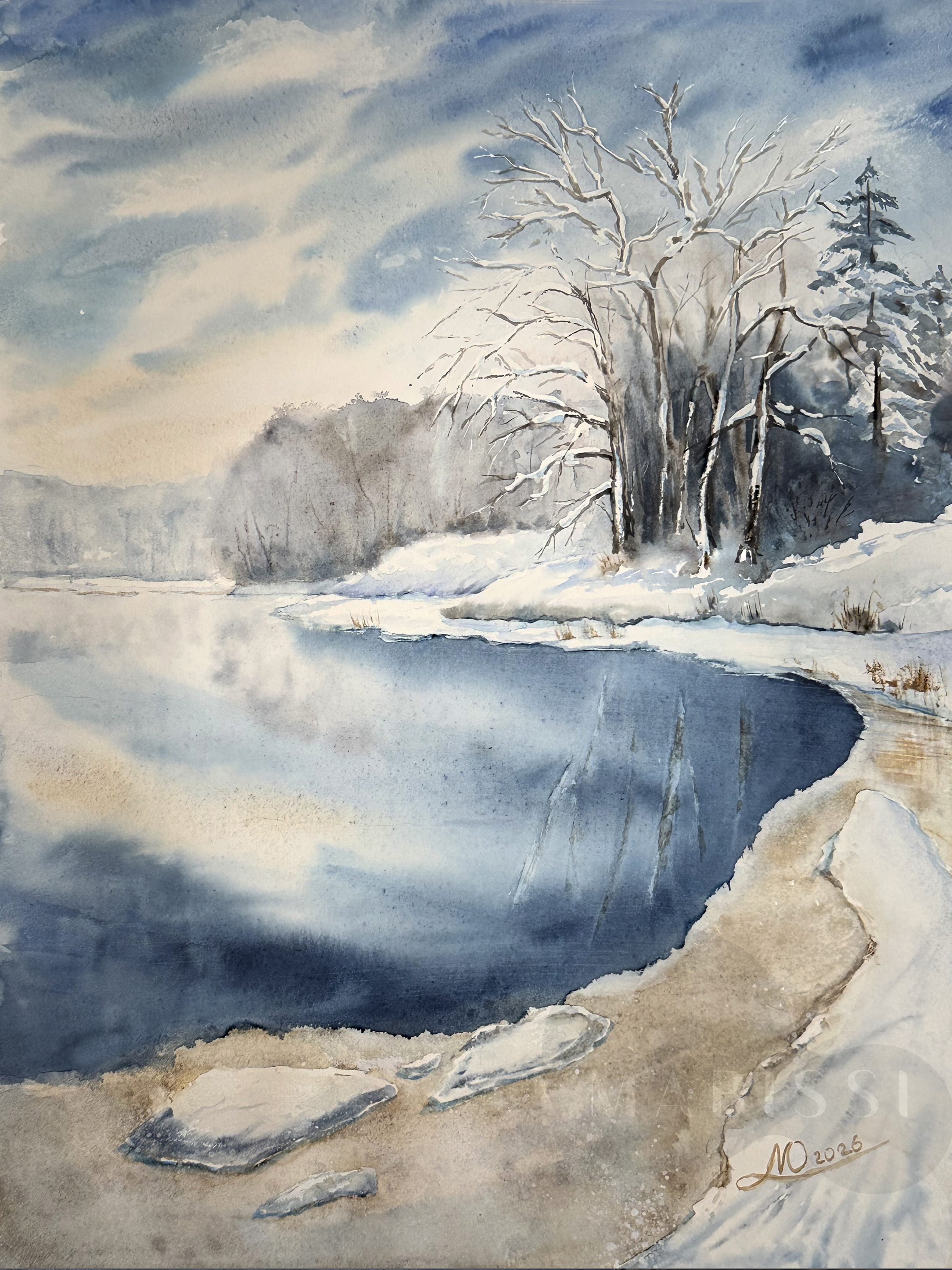 Lago invernale