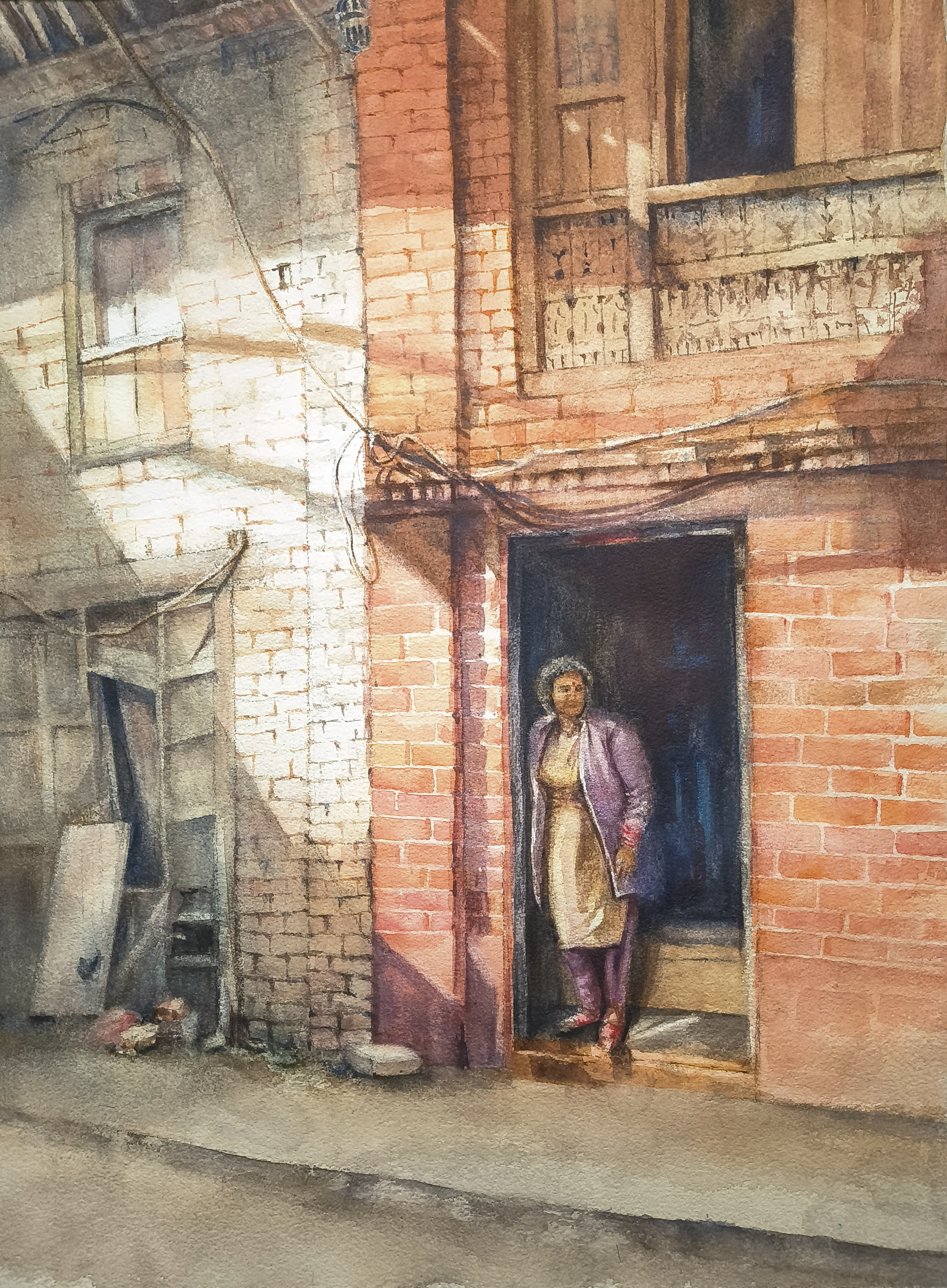 In the Doorway